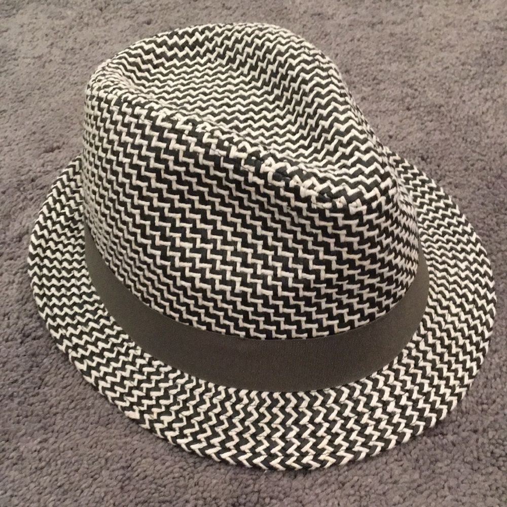 Goorin Bros. Gray & White fedora herringbone